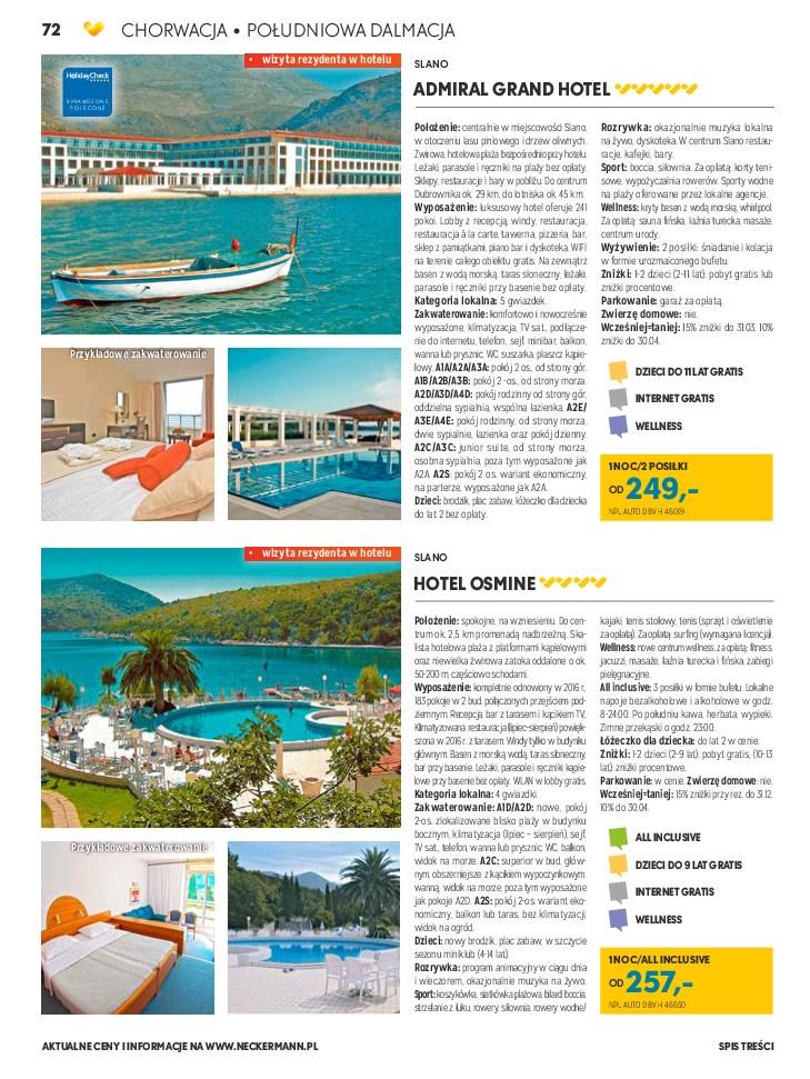 Gazetka promocyjna Neckermann str. 72