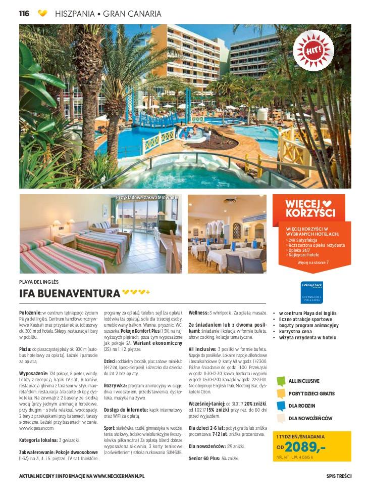 Gazetka promocyjna Neckermann str. 116