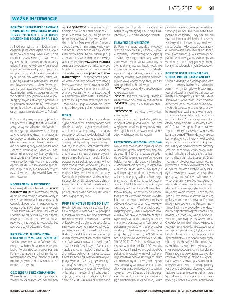 Gazetka promocyjna Neckermann str. 91