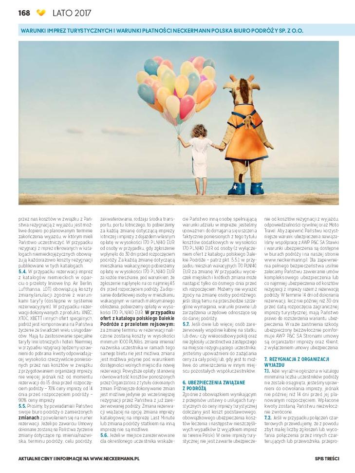 Gazetka promocyjna Neckermann str. 168