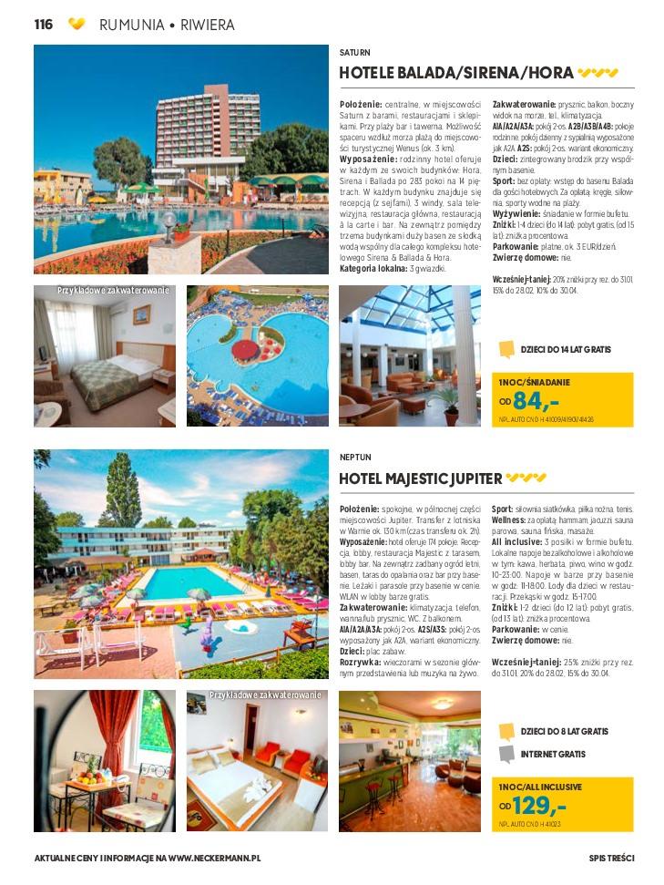 Gazetka promocyjna Neckermann str. 116