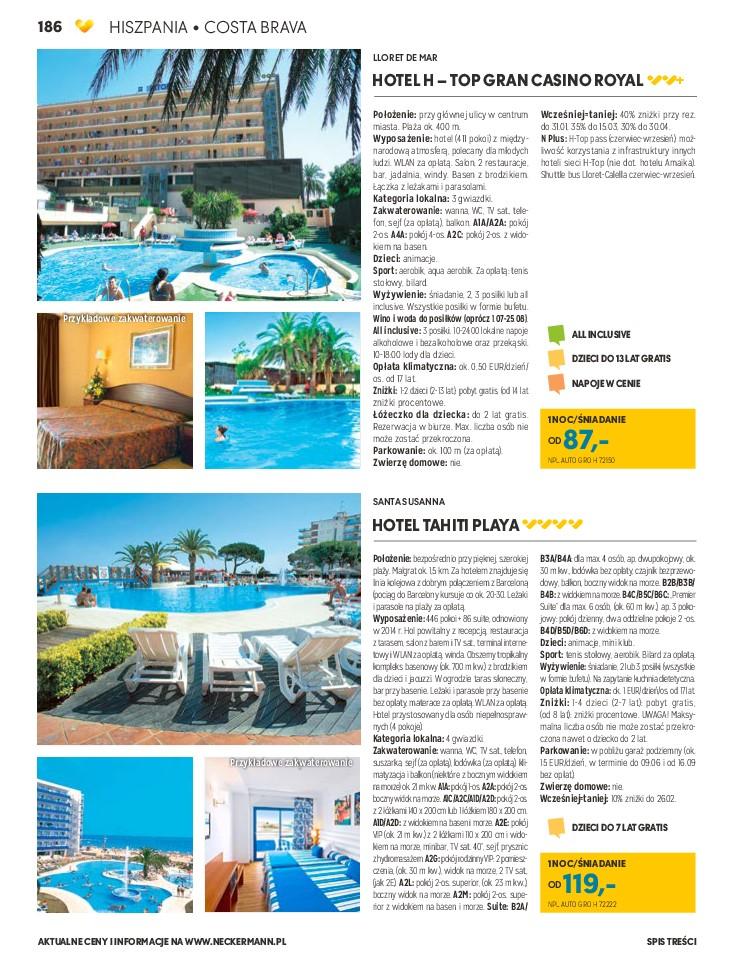 Gazetka promocyjna Neckermann str. 186