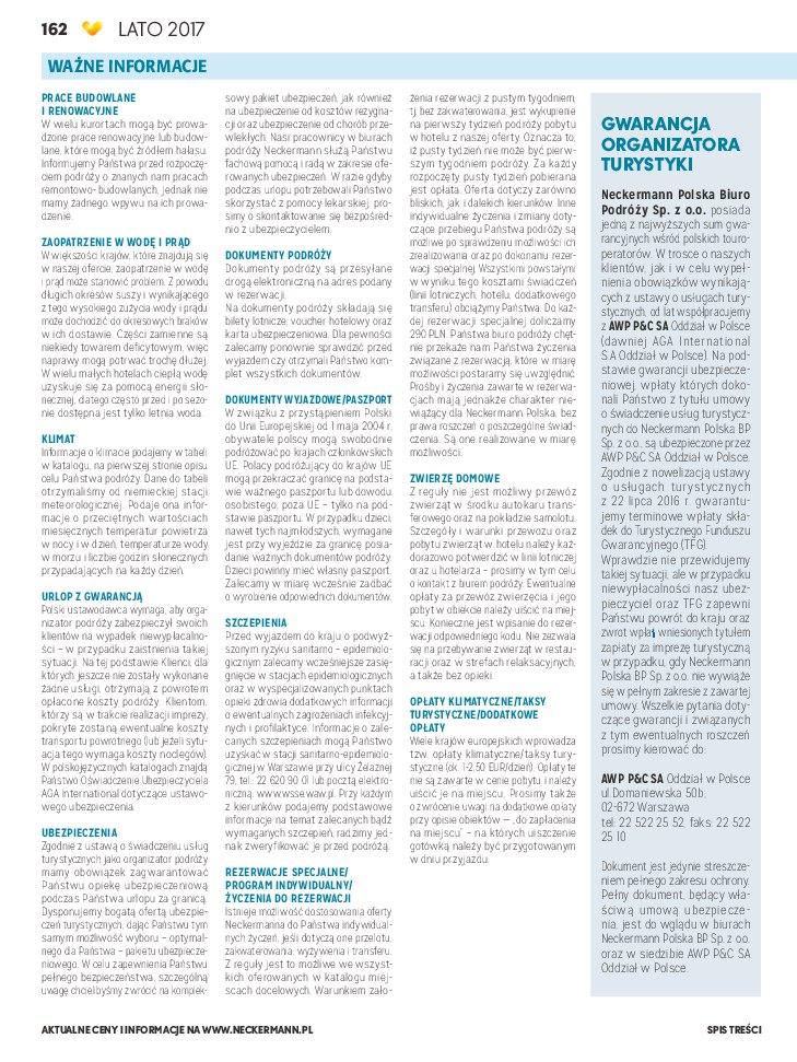 Gazetka promocyjna Neckermann str. 162