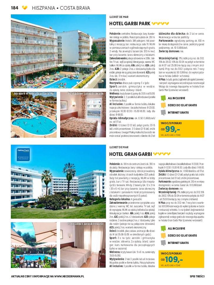 Gazetka promocyjna Neckermann str. 184