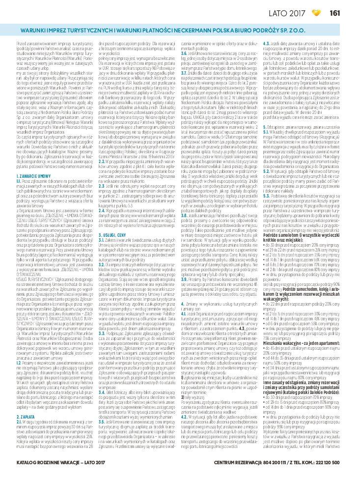 Gazetka promocyjna Neckermann str. 161