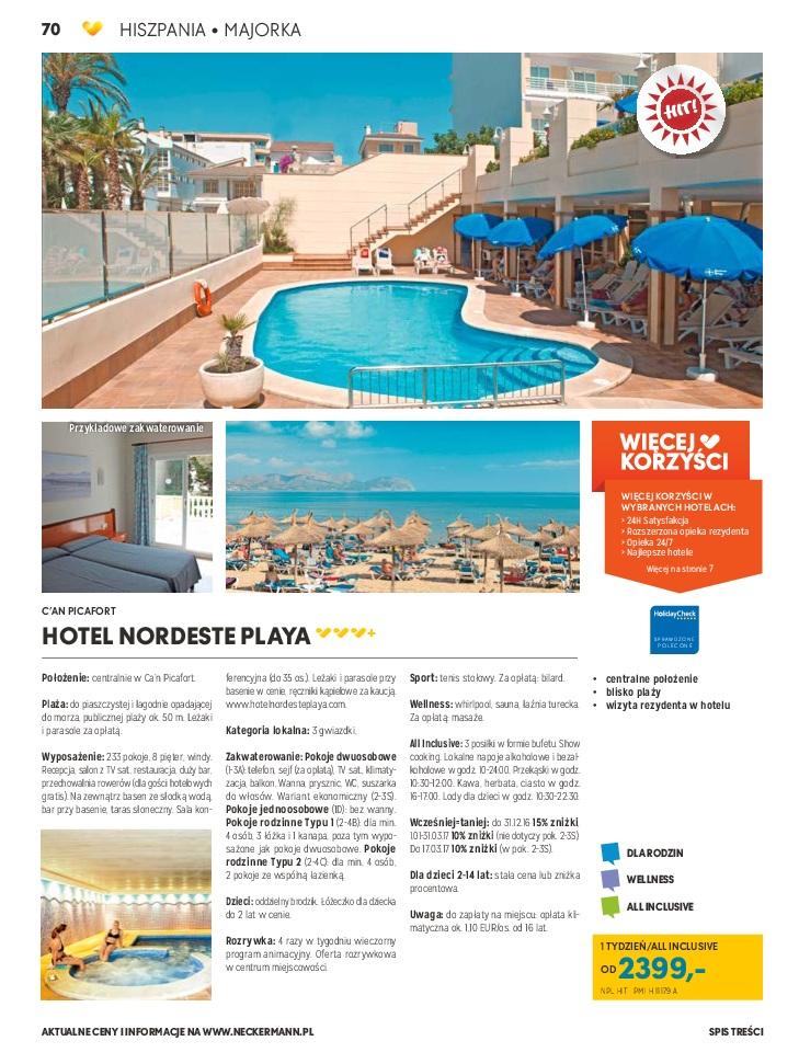 Gazetka promocyjna Neckermann str. 70