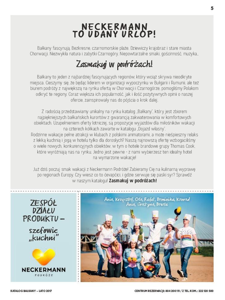 Gazetka promocyjna Neckermann str. 5